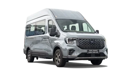 Ford Transit Premium 16 chỗ màu bạc