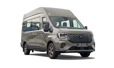 Ford Transit Premium 16 chỗ màu vàng cát