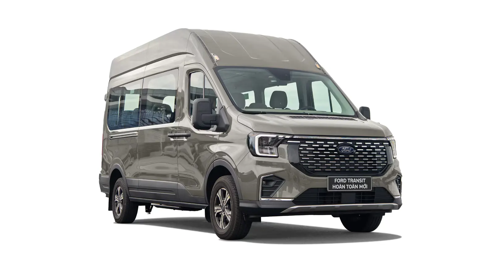 transit-pre-16-yellow Ford Transit Premium 16 chỗ màu vàng cát