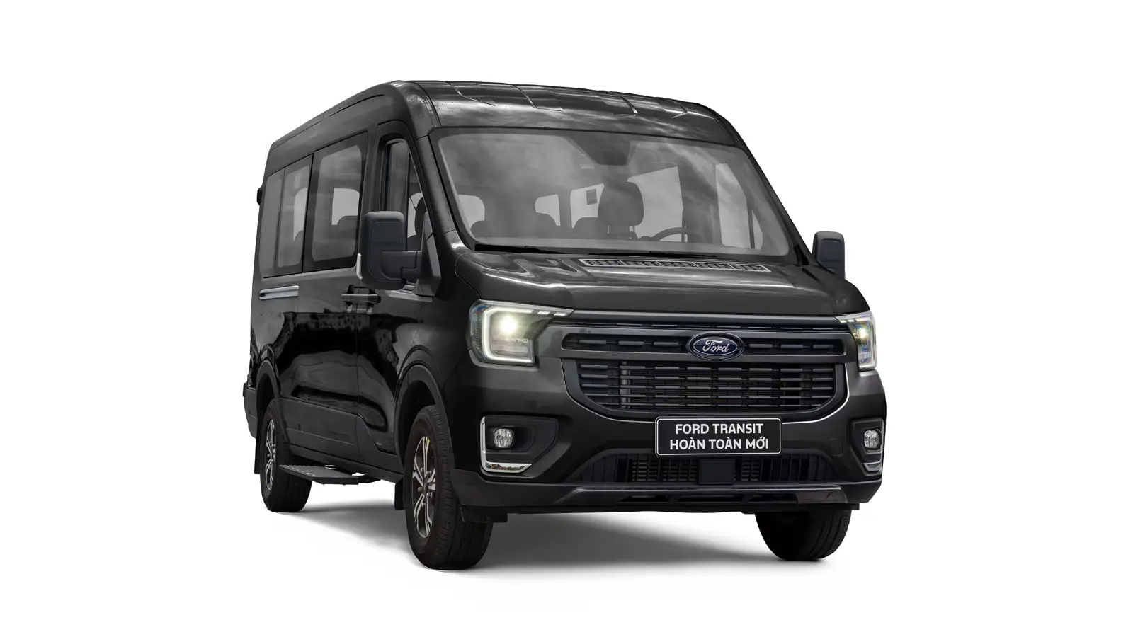 transit-trend-16-black Ford Transit Trend 16 chỗ màu đen